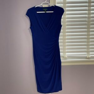 Ralph Lauren cobalt blue dress, size 8